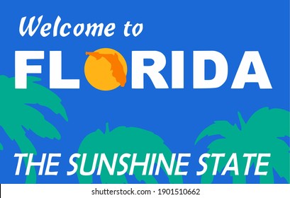 1,845 Florida welcome sign Images, Stock Photos & Vectors | Shutterstock