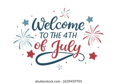 Welcome to Fourth of July Design with Fireworks