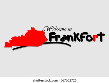 Welcome to Frankfort, Vector Design
