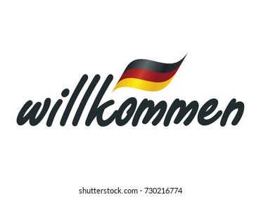 Welcome (German language - Willkommen)