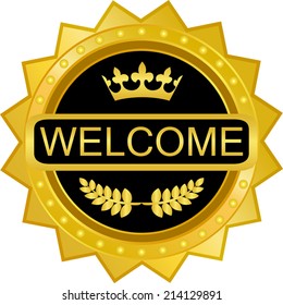Welcome Gold Badge