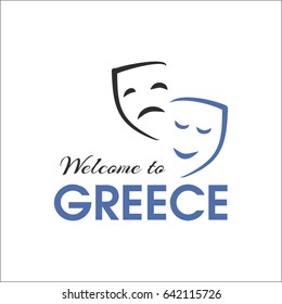 Welcome to Greece inscription,