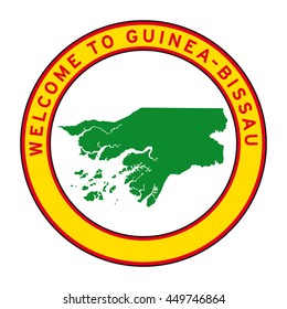 Welcome to Guinea Bissau vector logo