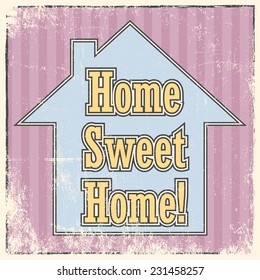 welcome home background, illustration in vector format