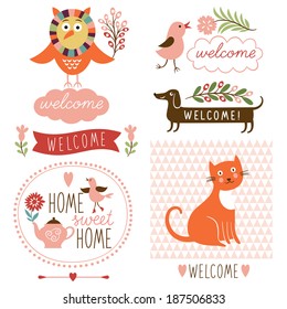 welcome home decor elements