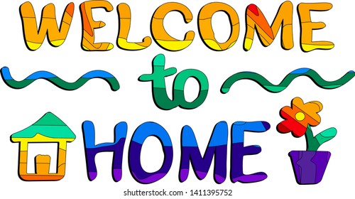 1,053 Welcome home kids Stock Vectors, Images & Vector Art | Shutterstock