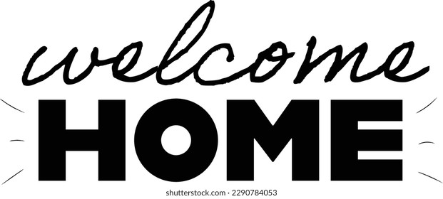 Welcome home vector perfect modern 