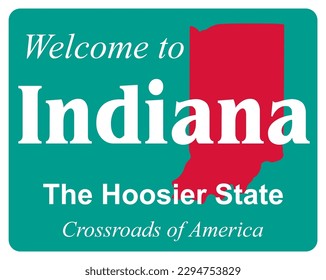 welcome to Indiana the hoosier state