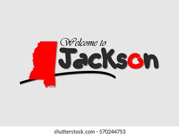 Welcome to Jacksoni, Vector illustration Design