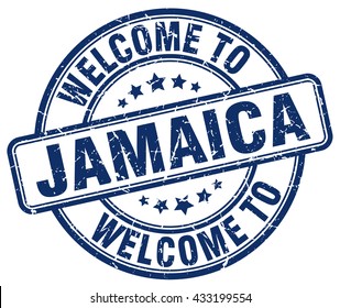 Welcome Jamaica Stamp Stock Vector (Royalty Free) 433199554 | Shutterstock