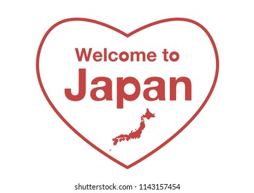 Welcome to Japan: logotype