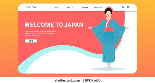 Welcome to the japan web banner