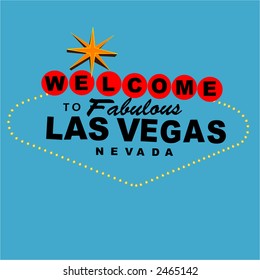 Welcome to  las vegas overlay sign