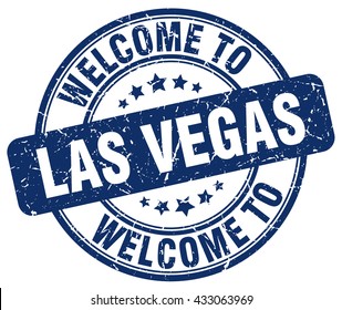 welcome to Las Vegas. stamp