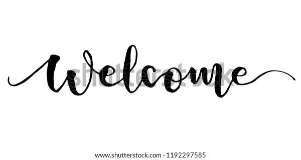 Calligraphy Welcome Font | Meetmeamikes
