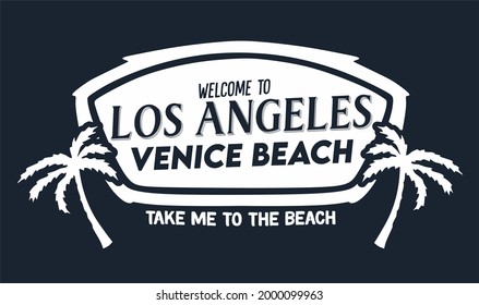 Welcome to Los Angeles Venice Beach 