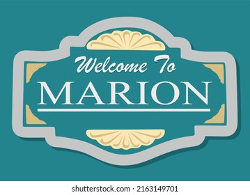 Welcome To Marion Indiana United States 