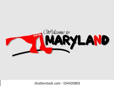 Welcome to Maryland, Vector Design