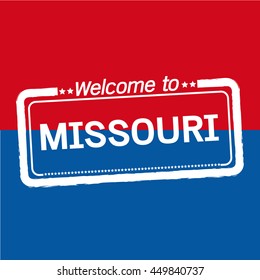 Welcome to MISSOURI of US State illustration design