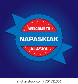 Welcome to Napaskiak badge