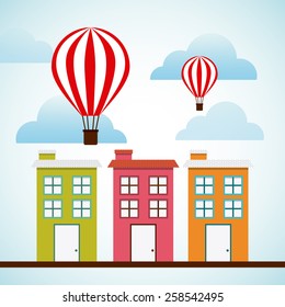 welcome neighborhood design, vector illustration eps10 graphic 