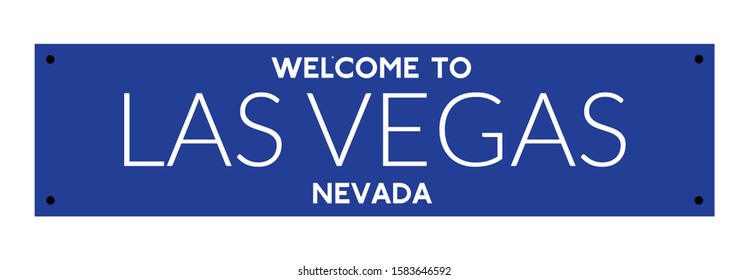 Welcome to Nevada road sign
