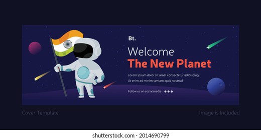 Welcome the new planet cover page design.