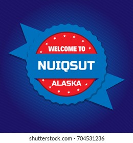 Welcome to Nuiqsut badge