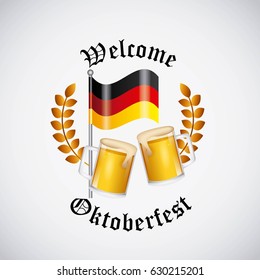 welcome oktoberfest beer festival