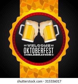 welcome oktoberfest design, vector illustration eps10 graphic 