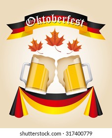 welcome oktoberfest design, vector illustration eps10 graphic 