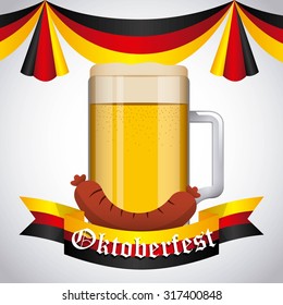 welcome oktoberfest design, vector illustration eps10 graphic 