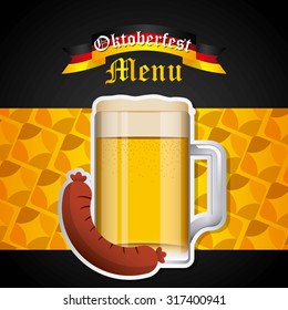 welcome oktoberfest design, vector illustration eps10 graphic 