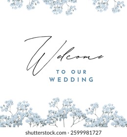 Welcome to our beginning - wedding