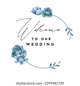 Welcome to our beginning - wedding