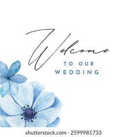 Welcome to our beginning - wedding