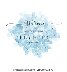Welcome to our beginning - wedding