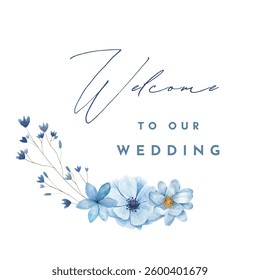 Welcome to our beginning - wedding
