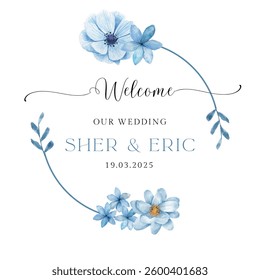 Welcome to our beginning - wedding