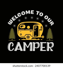 
Welcome to Our Camper typography T-shirt Design. This versatile design is ideal for prints, t-shirt, mug, poster, and many other tasks.
 svg