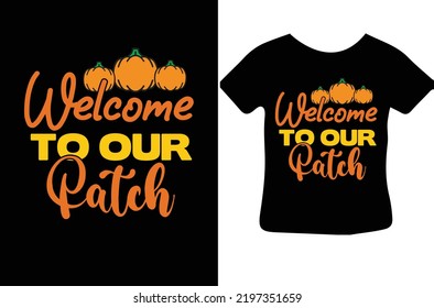Welcome to Our Patch svg design