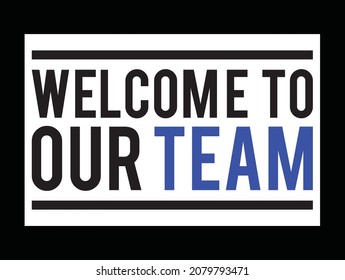 welcome to our team design