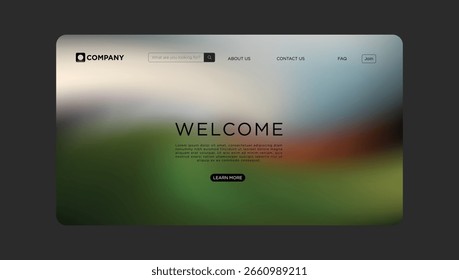Welcome to our website enjoy a modern and elegant interface for your business or personal needs