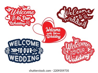 Welcome to our wedding t shirt and sticker design template