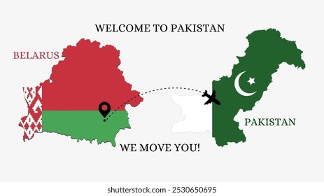 WELCOME TO PAKISTAN. TRAVEL FROM BELARUS TO PAKISTAN