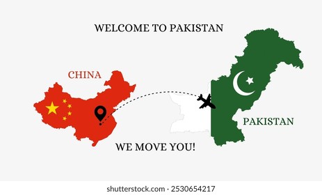 WELCOME TO PAKISTAN. TRAVEL FROM CHINA TO PAKISTAN