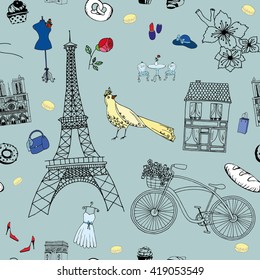 Welcome Paris pattern