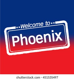 Welcome to Phoenix City illustration design
