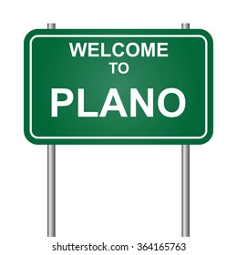 Welcome to Plano vector