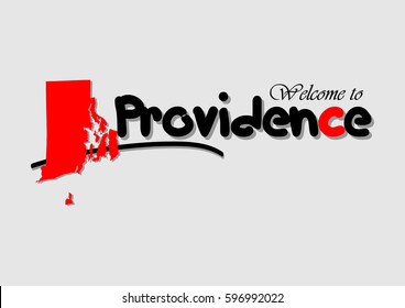 Welcome to Providence, Vector illustration Design